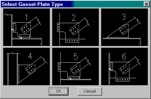 Sample Of Gusset Plate Types For AutoSD Steel Detailing Sample Of Gusset Plate Types For AutoSD Steel Detailing